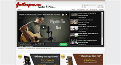 Desktop Screenshot of guitarpro.vn